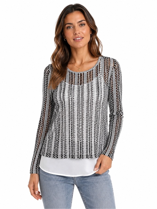 Zara Tops - Zara ($69) Open Knit Top With Under Tank Top (2 Pieces) - PTP 20